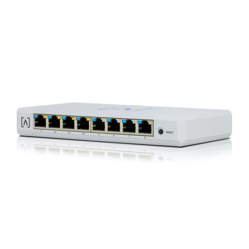 Alta Labs S8-POE Switch de red gestionado Gigabit Ethernet (10/100/1000) Power over Ethernet (PoE) blanco