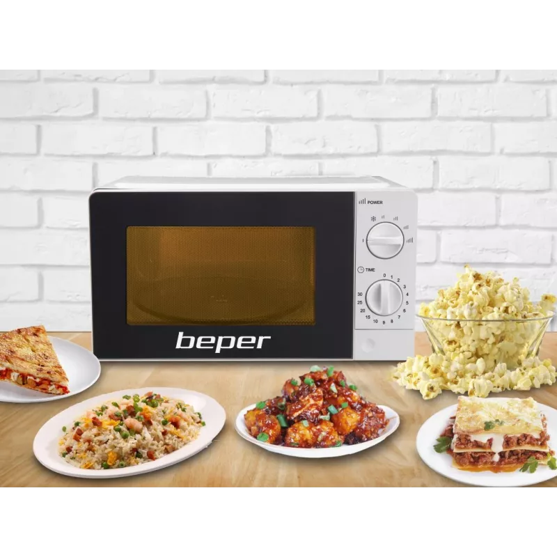 Microondas Beper BF.570, 700 W, 20 L