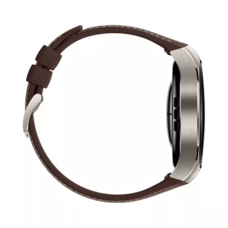 Huawei Watch 5 46 mm 55020EVY reloj inteligente, AMOLED de 1,5 pulgadas 466x466, GPS, NFC, 4G LTE, titanio, plata/marrón