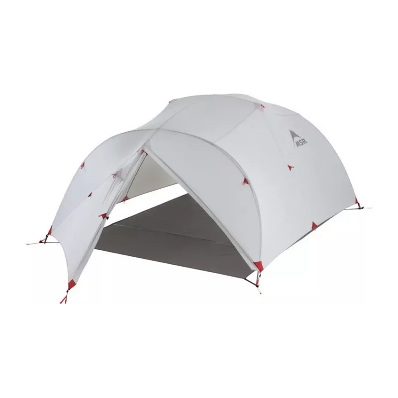 MSR Mutha Hubba NX Tienda de campaña para 3 personas, Gris, Rojo