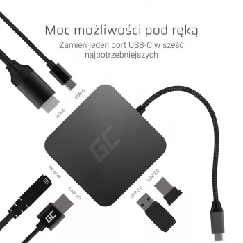 Base para portátil Green Cell AK61