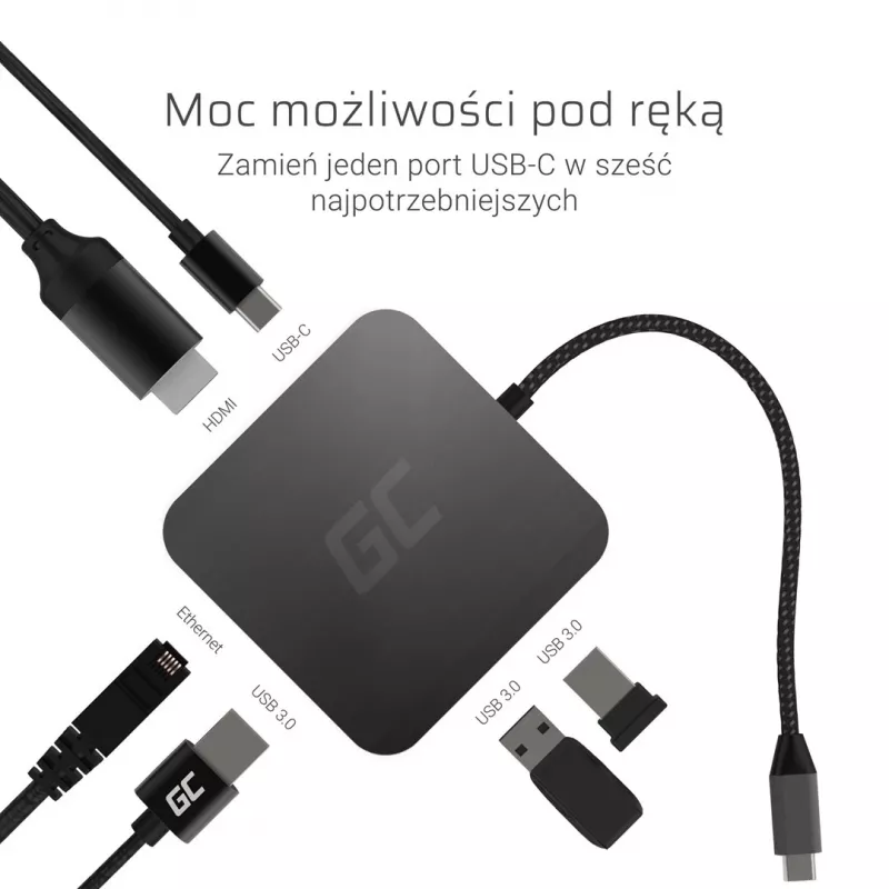 Base para portátil Green Cell AK61