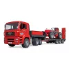 Set de vehículos BRUDER MAN TGA camión cargador con cargador Manitou