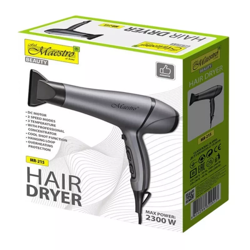 Secador de pelo Maestro MR-215 2300W