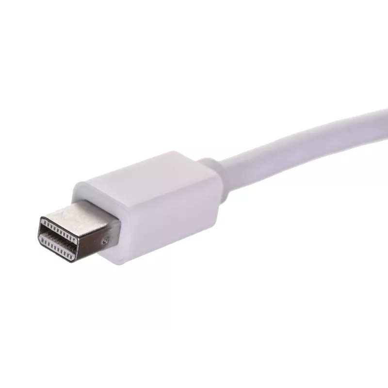 Cable adaptador de vídeo SAVIO Mini DisplayPort (conector macho) a HDMI Type-A (conector hembra) 0,2 m, blanco