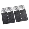 Kit de disipador para RAM BitsPower BP-RAMS44PS-DRGB transparente ARGB, 8 uds.