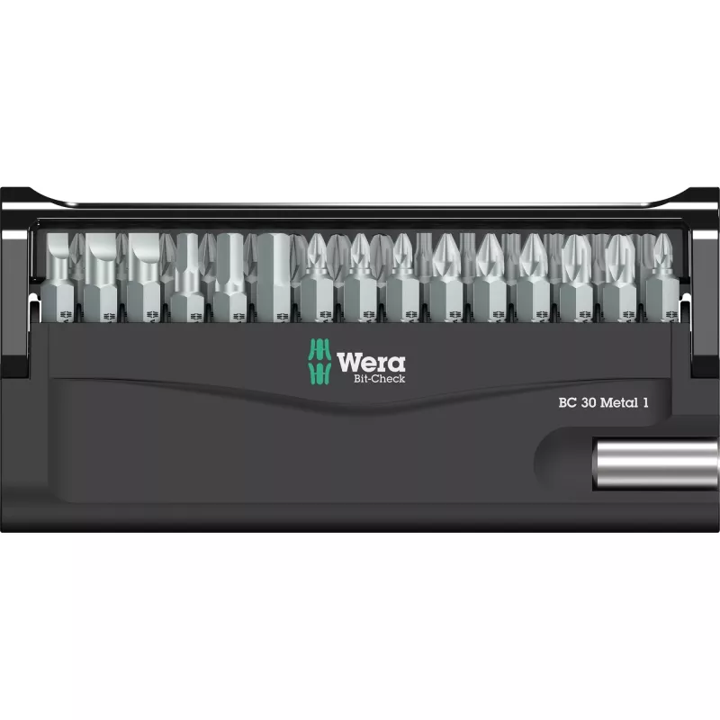 Juego de puntas de destornillador Wera BC 30 Metal 1