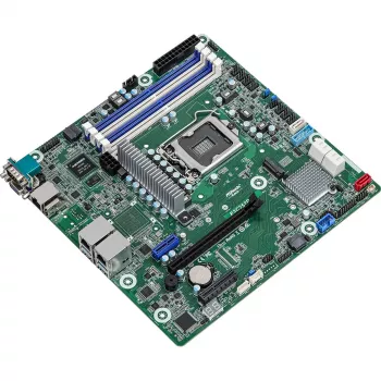 Placa base ASRock E3C252D4U Intel C252 micro ATX LGA 1200, 4x DDR4 DIMM, máx. 32 GB, M.2, SATA, RAID5, Intel I210