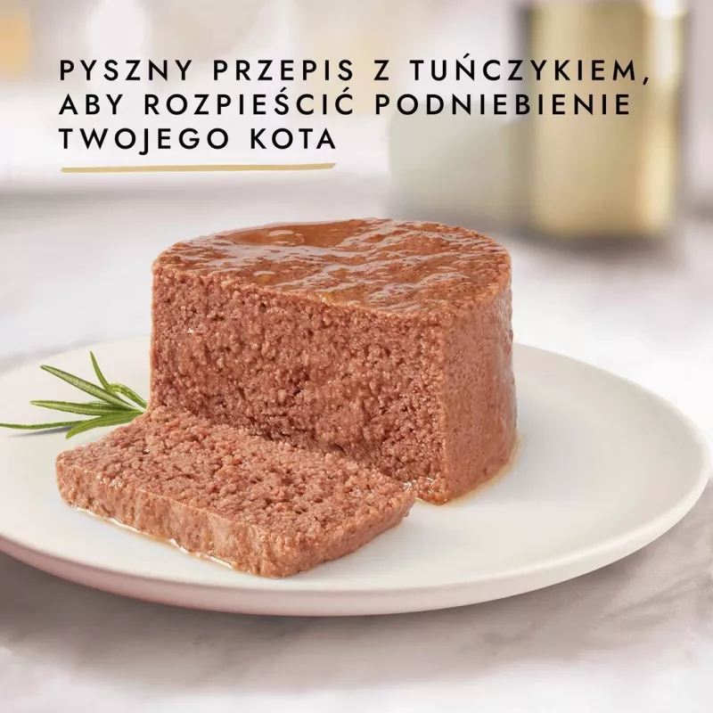 Purina Gourmet Gold mousse de atún, comida húmeda para gatos, 85 g
