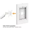 Soporte de pared Maclean para tablets con cerradura MC-474W