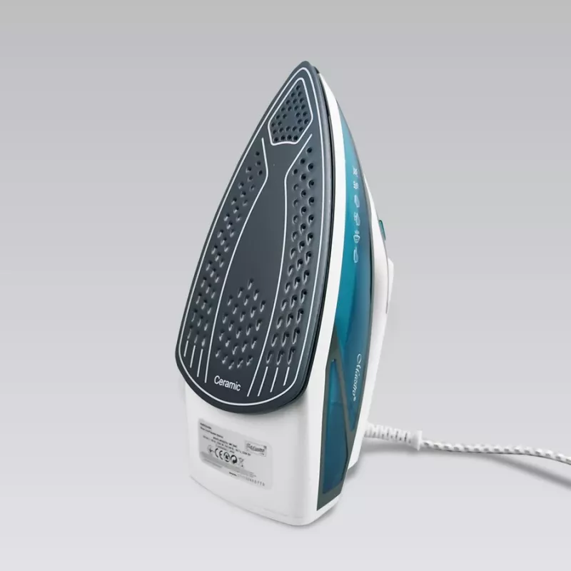 Plancha de vapor Maestro MR-304C, 2200 W, blanca/azul – plancha de vapor para uso doméstico