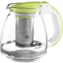 Jarra de cristal Lamart LT7028 verde transparente 13 cm de diámetro 155 mm de altura