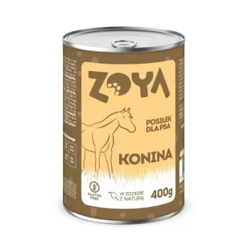 ZOYA caballo - comida húmeda para perros - 400 g