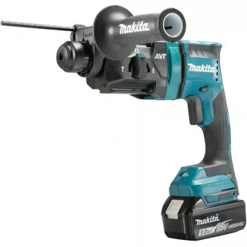 Martillo combinador a batería DHR182ZU, 18Volt, martillo perforador Azul/Negro, Bluetooth, sin batería ni cargador