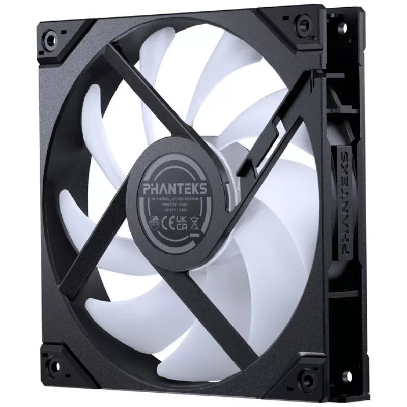 Ventilador de caja PHANTEKS M25G2-140 D-RGB Reverse Blade 140mm pack de 3 Negro