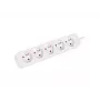 LANBERG PS0-05E-0150-W 1,5 m blanco 5 tomas 230V alargador Lanter de cobre macizo