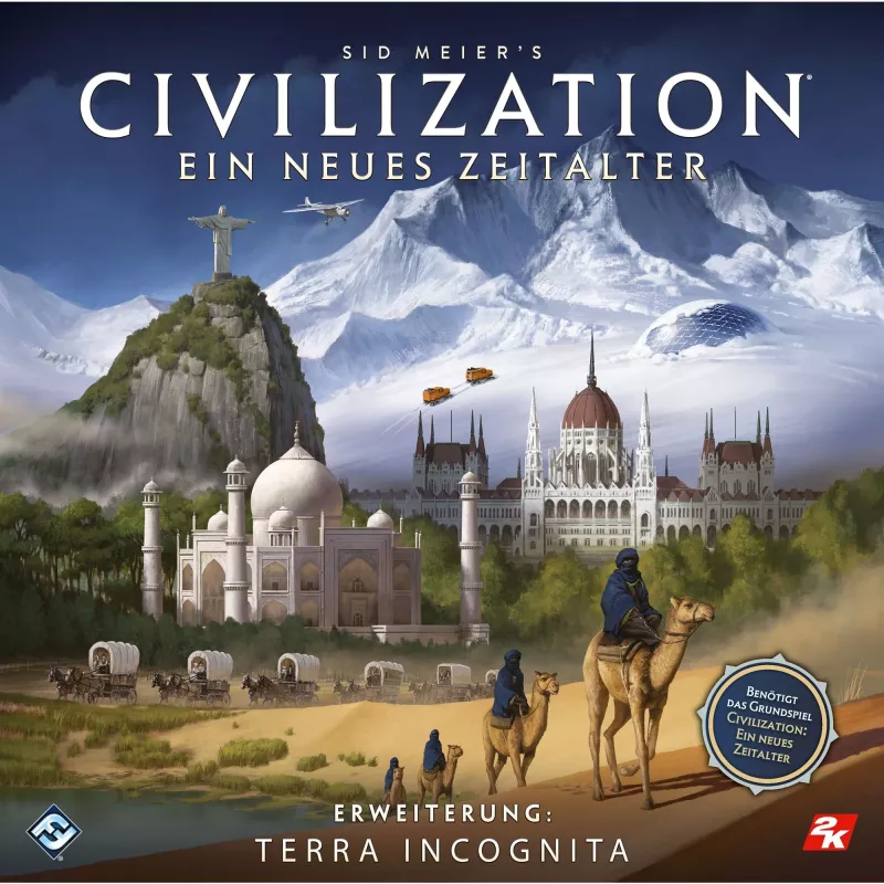Civilización: Una nueva era – Terra Incognita, juego de mesa