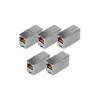 Acoplador modular RJ45 Digitus DN-93901-5 5 uds. dorado plata