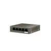 Switch de red TENDA TEG1105P-4-63W-EU, 5x Gigabit RJ-45, 4x PoE (57,8 W en total), 10 Gbit/s conmutación