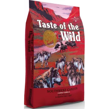 TASTE OF THE WILD Southwest Canyon Canine Formula - Pienso para perros - 5,6 kg