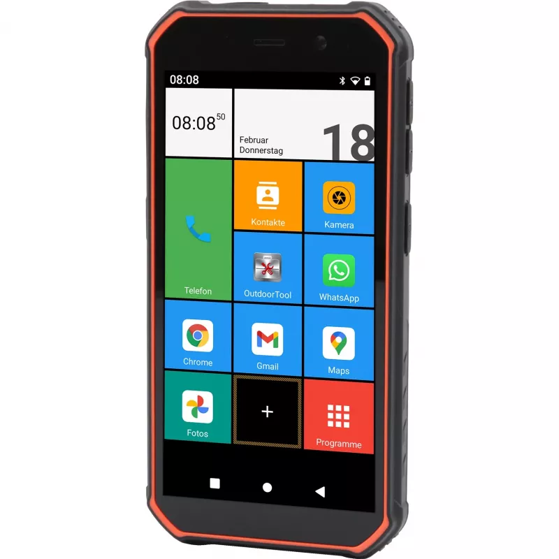 Smartphone Olympia TREK 5,5 pulgadas 3 GB 32 GB negro naranja