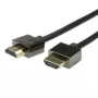 ROLINE High Speed - cable HDMI con Ethernet - HDMI (M) a HDMI (M) - 2 m - apantallado - negro (11.04.5592)