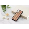 Funda para móvil man and wood Galaxy S20+ cappuccino negra – funda protectora para smartphone