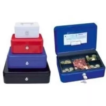 Caja de dinero/entradas Wedo 145 103H azul acero