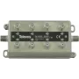 Distribuidor Televes AZ814D 8 vías 5–1218 MHz 14 dB