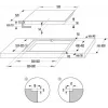 Gorenje GI6432BCWF Placa de inducción negra empotrable 60 cm 4 zonas