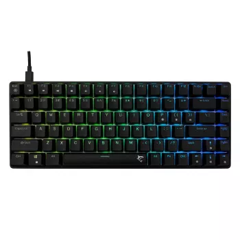 Teclado mecánico White Shark GK-005121 con iluminación RGB y switches azules