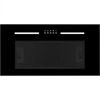 Campana extractora empotrable MPM MPM-54-OWS-02, 54 cm, extracción en 3 niveles, máx. 626 m³/h, negra