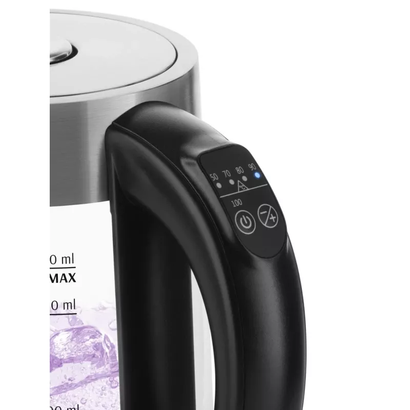 ETA CRYSTELA DIGI II hervidor de agua 1,7 L 2200 W cuerpo de cristal base 360°