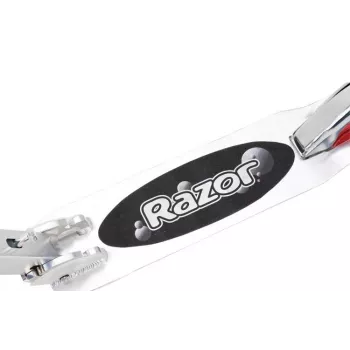 Patinete Razor A5 Lux — aluminio, ruedas de poliuretano de 20 cm, plegable, altura ajustable, carga máx. 100 kg, negro