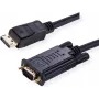 Value 11.99.5800 Cable DisplayPort 1 m VGA (D-Sub) negro (11.99.5800)