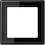 Jung LS 981 SW marco embellecedor de 1 elemento, negro