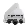 Mikrotik CRS504-4XQ-OUT switch de red gestionado L3 Fast Ethernet (10/100) Power over Ethernet (PoE) 1U blanco