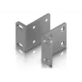 Set de montaje Ubiquiti UACC-Rack-Ear-1U gris acero galvanizado