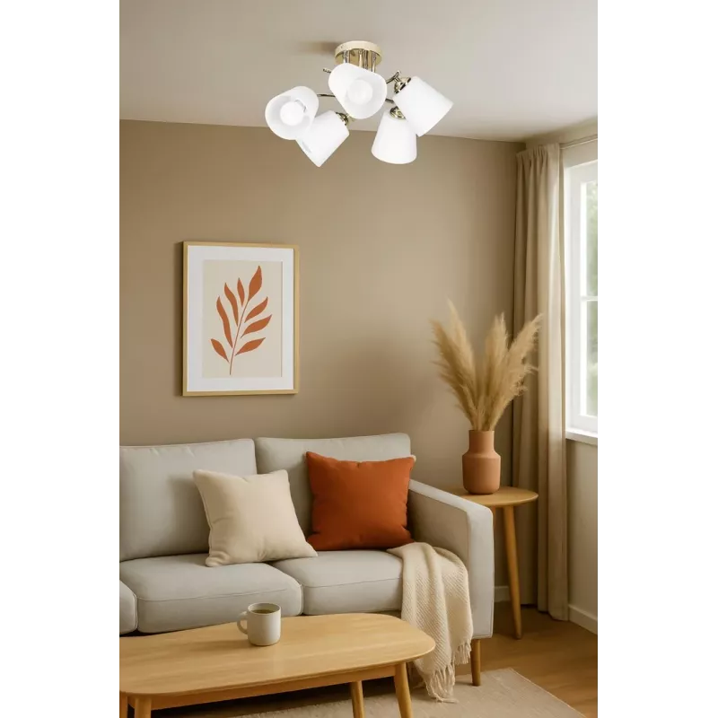 Activejet lámpara colgante AJE-EMILY 3P GOLD E27 3x40W