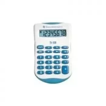 Texas Instruments TI-501 funda para calculadora calculadora básica Azul - Blanco (TI501)