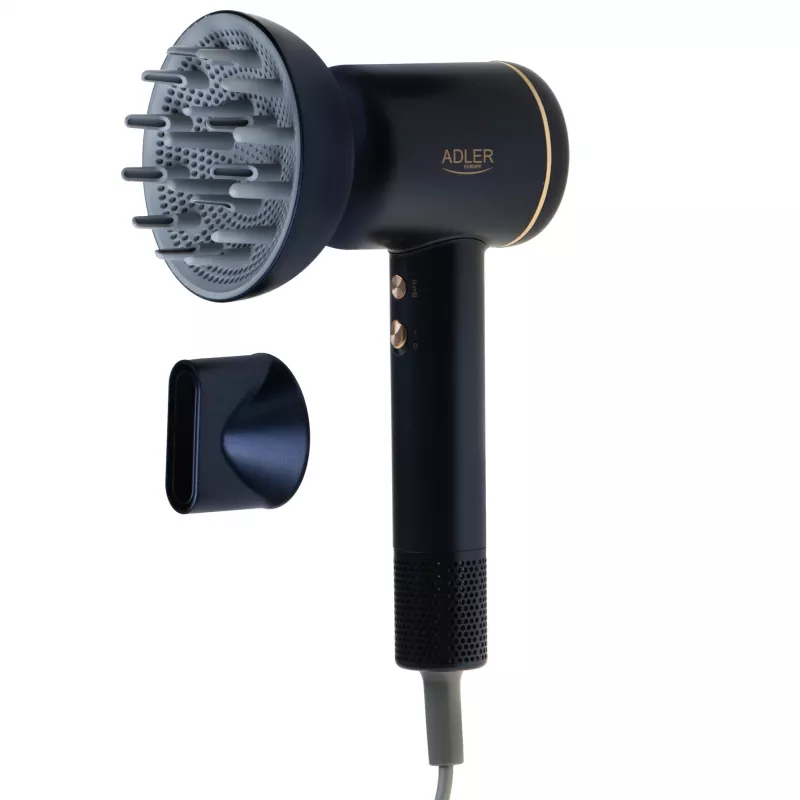 Secador de pelo Adler AD 2270B 1600 W azul, azul marino