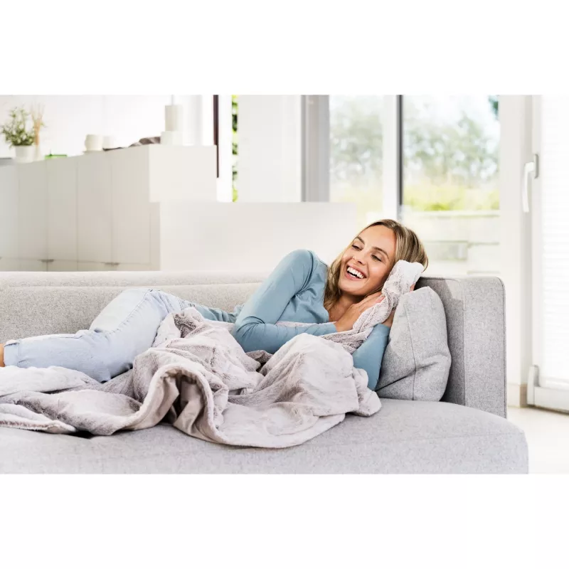 Beurer HD 75 Cosy Nordic manta eléctrica, 130 x 180 cm, gris