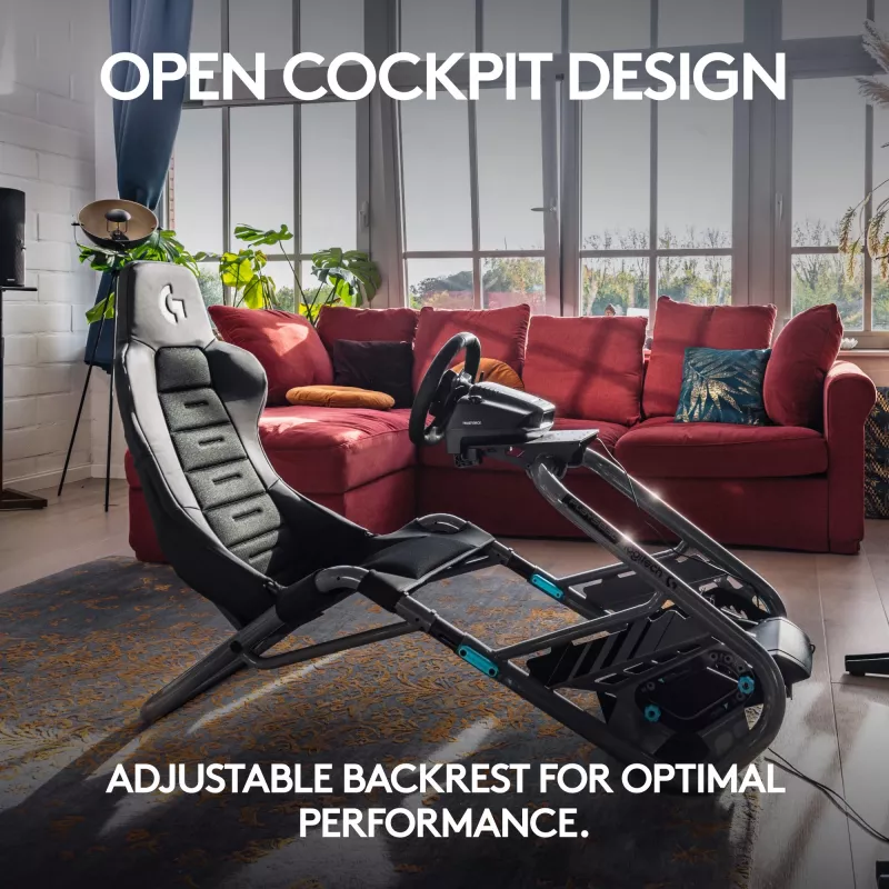 Playseat Trophy - Logitech G Edition Ligero - Fácil de guardar - Esports - Asiento de SIM Racing