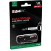 Memoria USB Emtec B120 Click Secure 16 GB USB Type-A 3.2 Gen 2 negra