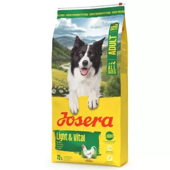 Pienso para perros JOSERA Adult Light & Vital 12,5 kg — bajo en grasa 7,5%, proteína 29%, pollo, para perros adultos con tendencia al sobrepeso