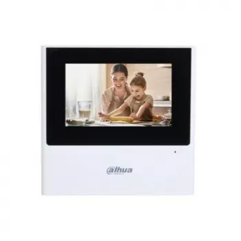 Dahua Technology VTH2611L-WP Videoportero 10,9 cm (4,3 pulgadas) Negro, Blanco