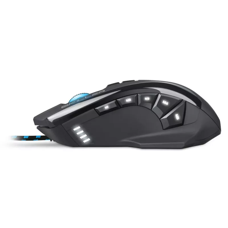 Sharkoon Skiller SGM1 ratón gaming diestro USB Type-A óptico 10800 DPI