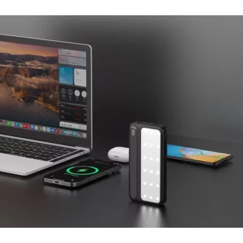 Batería externa portátil P20 LCDPD LAMP 20000mAh
