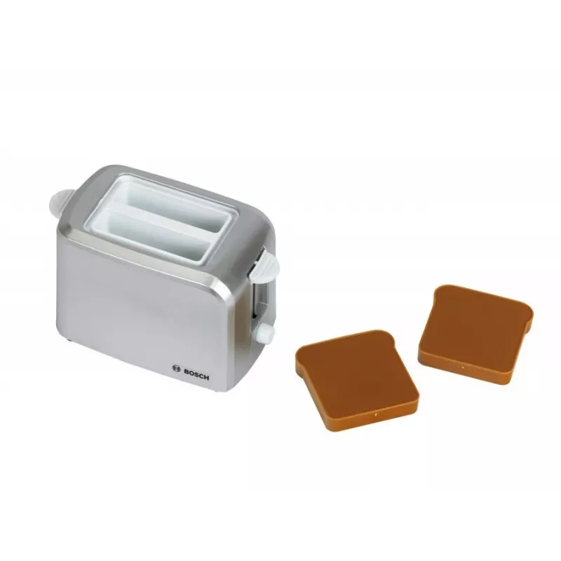 Set de desayuno KLEIN plateado — set de juego de rol de cocina de desayuno para niños