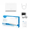 Router inalámbrico Cudy LT500E Fast Ethernet doble banda (2,4 GHz / 5 GHz) 4G blanco